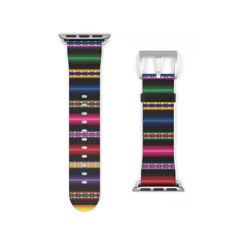 Black Peruvian Watch Band - The Global Wanderer