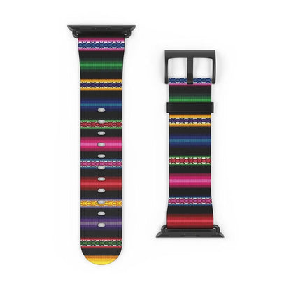 Black Peruvian Watch Band - The Global Wanderer