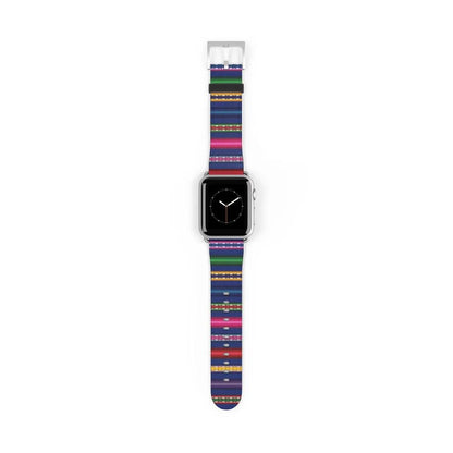 Blue Peruvian Watch Band - The Global Wanderer