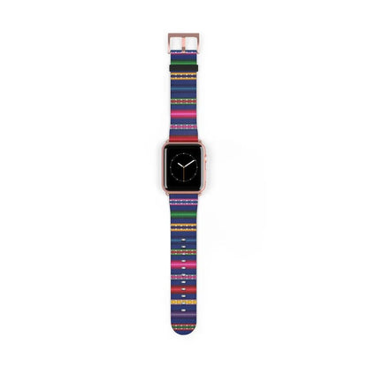 Blue Peruvian Watch Band - The Global Wanderer