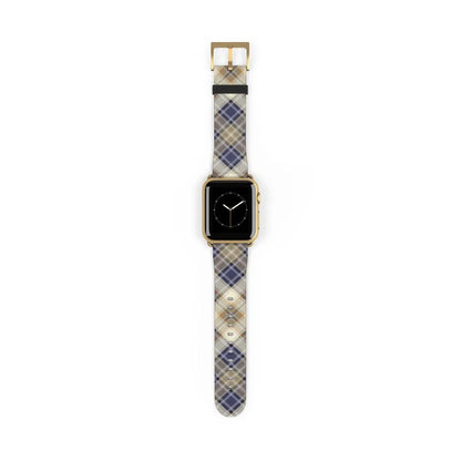 Blue Scottish Plaid Watch Band - The Global Wanderer