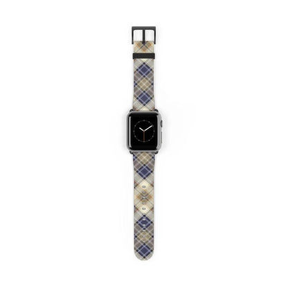 Blue Scottish Plaid Watch Band - The Global Wanderer