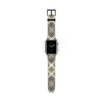 Brown Scottish Plaid Watch Band - The Global Wanderer