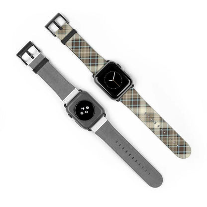 Brown Scottish Plaid Watch Band - The Global Wanderer