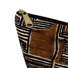 Cocoa Lines Mud Cloth Pouch - The Global Wanderer