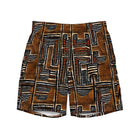 Malian Mud Cloth Recycled Men's Swim Trunks - The Global Wanderer