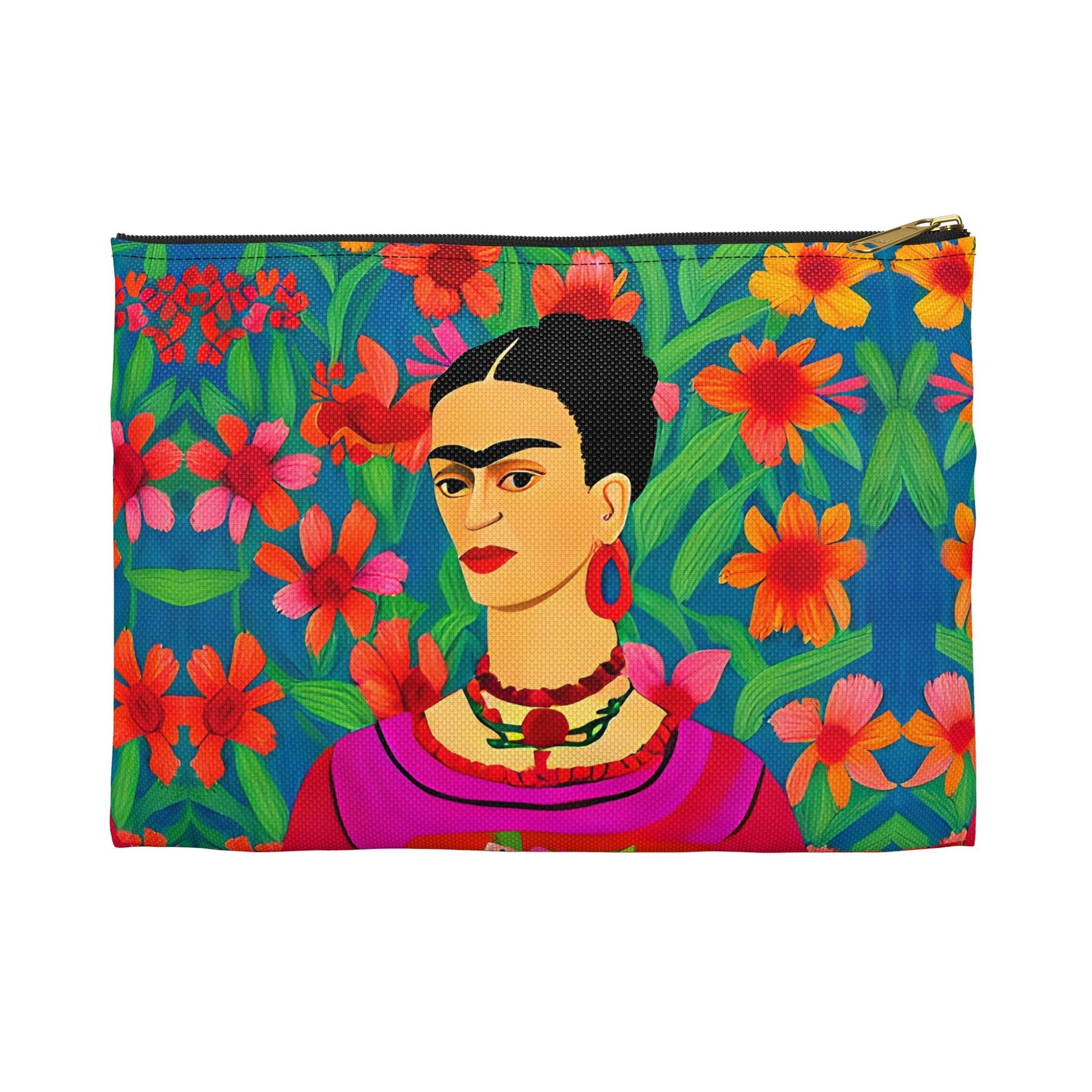 Mexican Icon Frida Khalo Pouch - The Global Wanderer