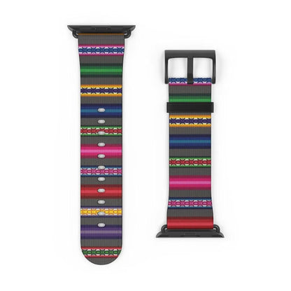 Gray Peruvian Watch Band - The Global Wanderer