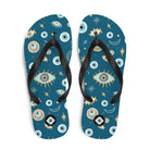 Greek Evil Eye Flip Flops - The Global Wanderer