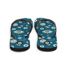 Greek Evil Eye Flip Flops - The Global Wanderer