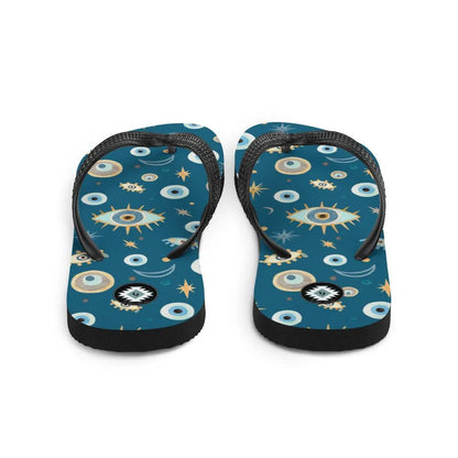 Greek Evil Eye Flip Flops - The Global Wanderer