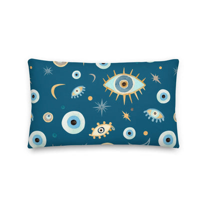 Greek Evil Eye Pillow - The Global Wanderer