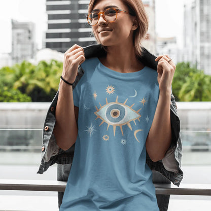 Greek Evil Eye T-Shirt - The Global Wanderer