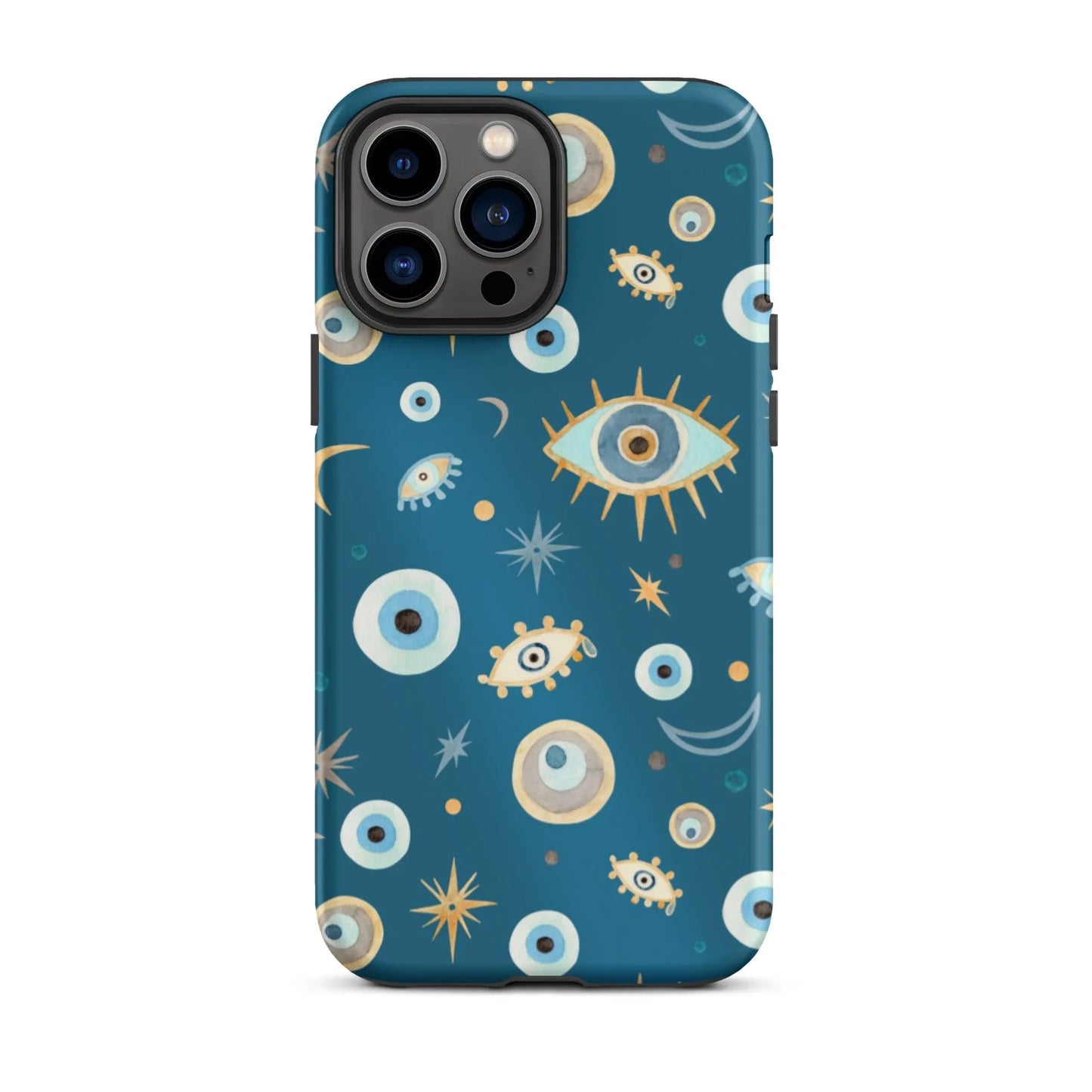 Greek Evil Eye Tough MagSafe iPhone Case - The Global Wanderer