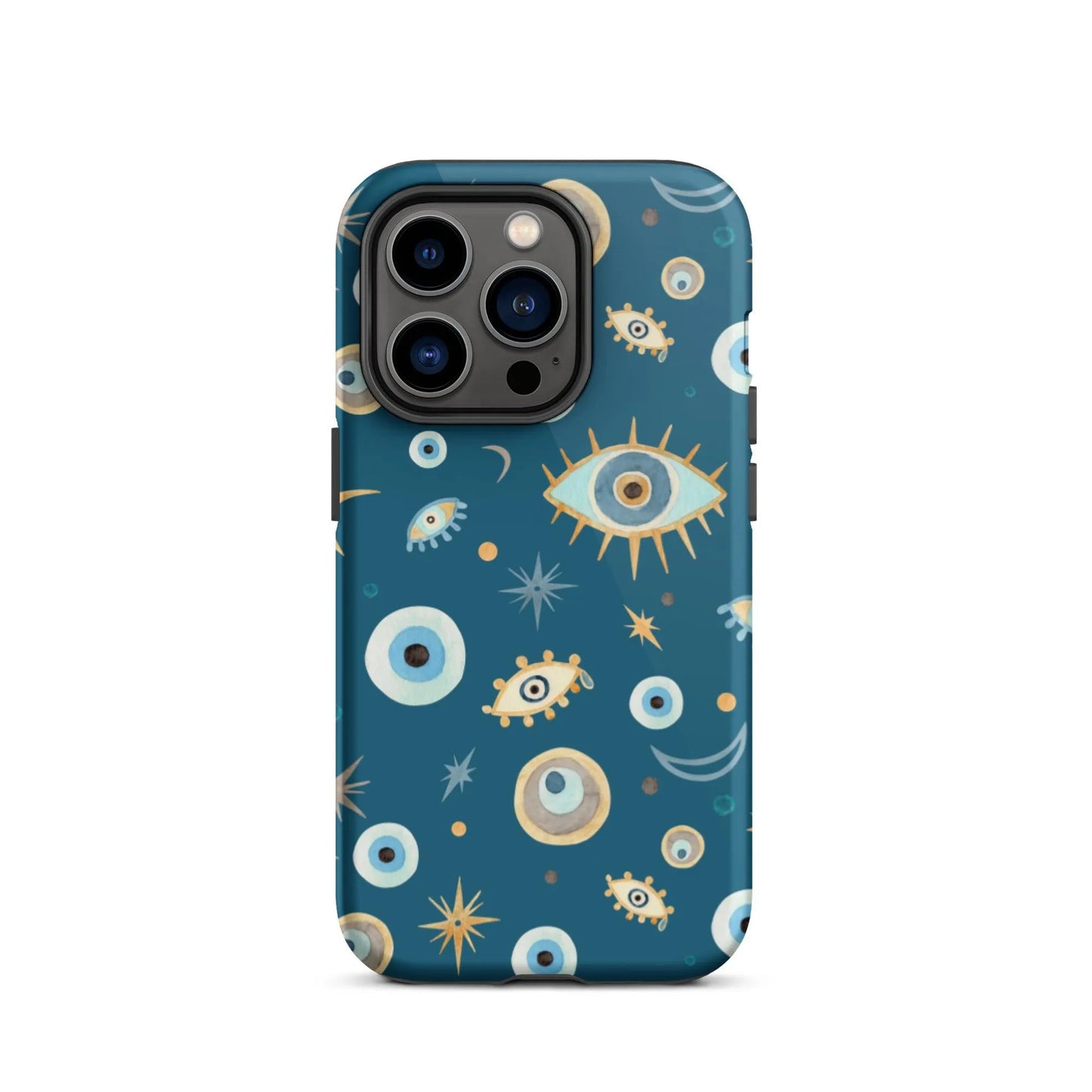 Greek Evil Eye Tough MagSafe iPhone Case - The Global Wanderer