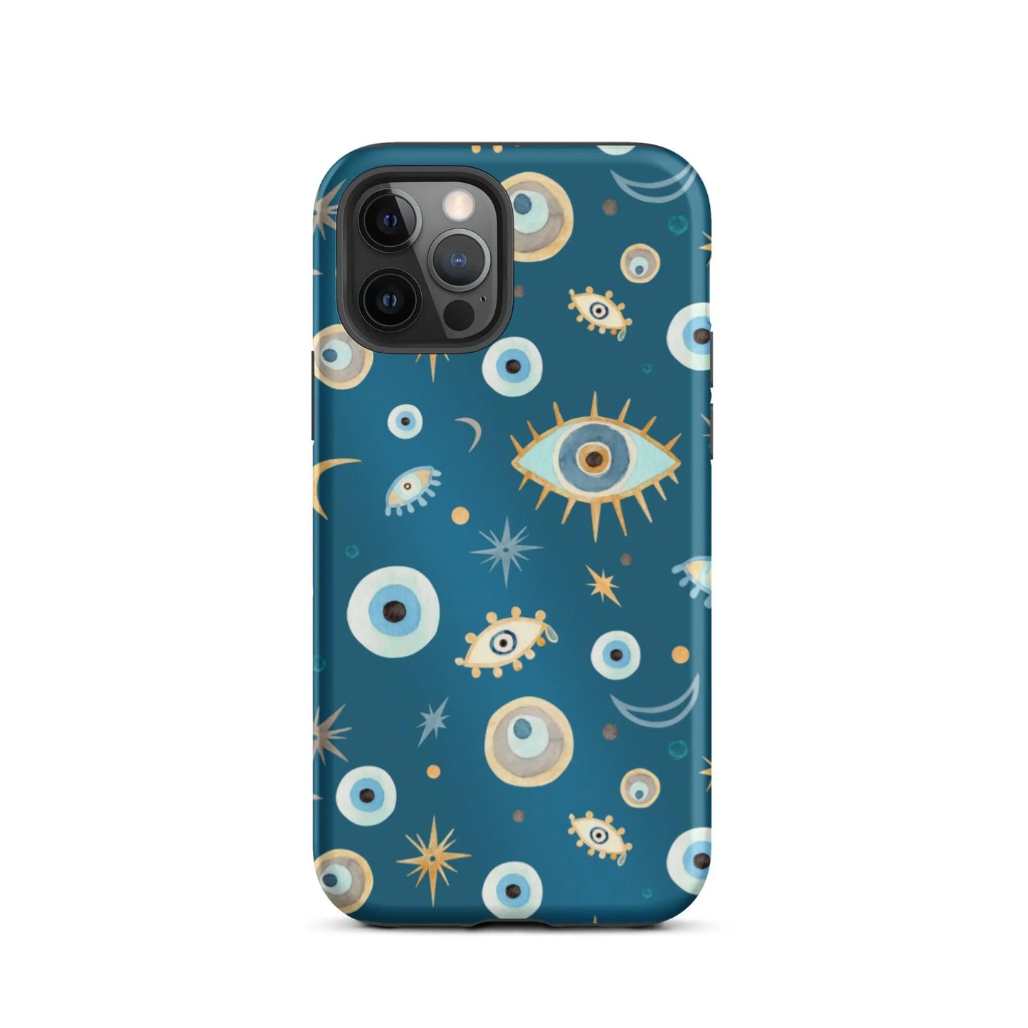 Greek Evil Eye Tough MagSafe iPhone Case - The Global Wanderer