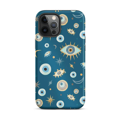 Greek Evil Eye Tough MagSafe iPhone Case - The Global Wanderer