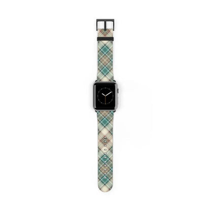 Green Scottish Plaid Watch Band - The Global Wanderer