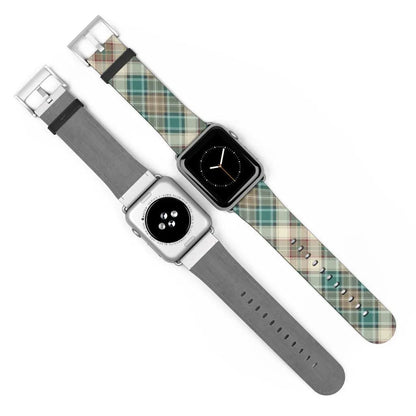 Green Scottish Plaid Watch Band - The Global Wanderer