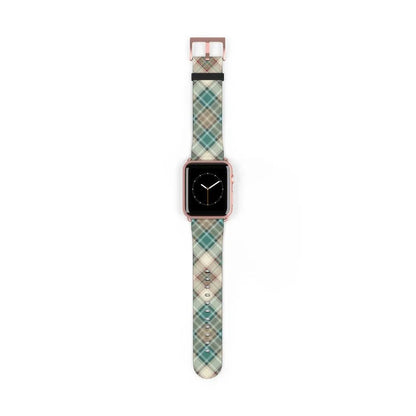 Green Scottish Plaid Watch Band - The Global Wanderer