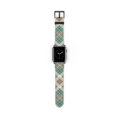 Green Scottish Plaid Watch Band - The Global Wanderer