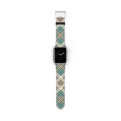 Green Scottish Plaid Watch Band - The Global Wanderer