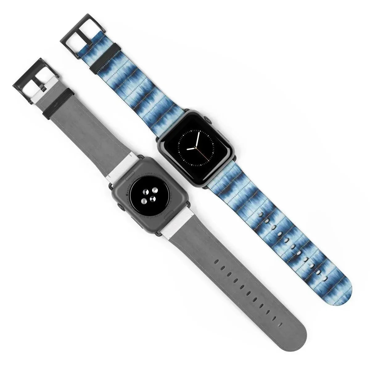 Hakone Mist Shibori Watch Band - The Global Wanderer