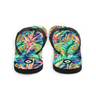 Hawaiian Tropical Leaves Flip Flops - The Global Wanderer
