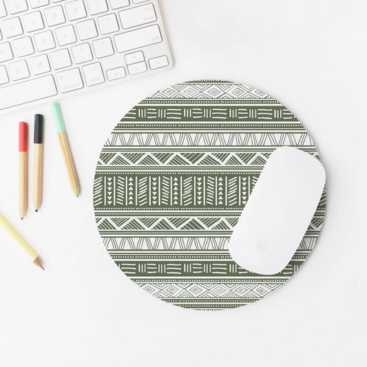 African Tribal Print Mouse Pad - The Global Wanderer