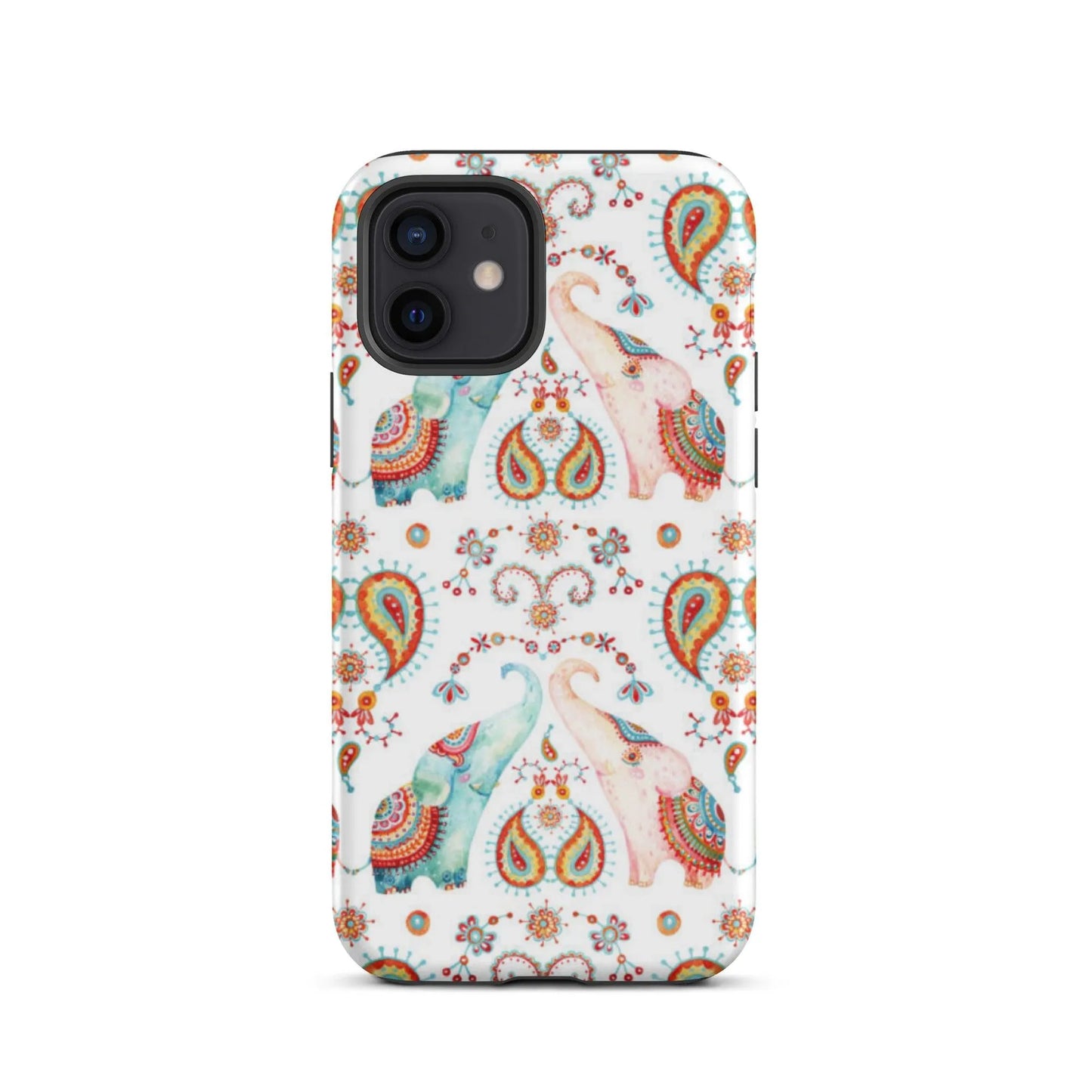 Indian Elephants Tough iPhone Case - The Global Wanderer