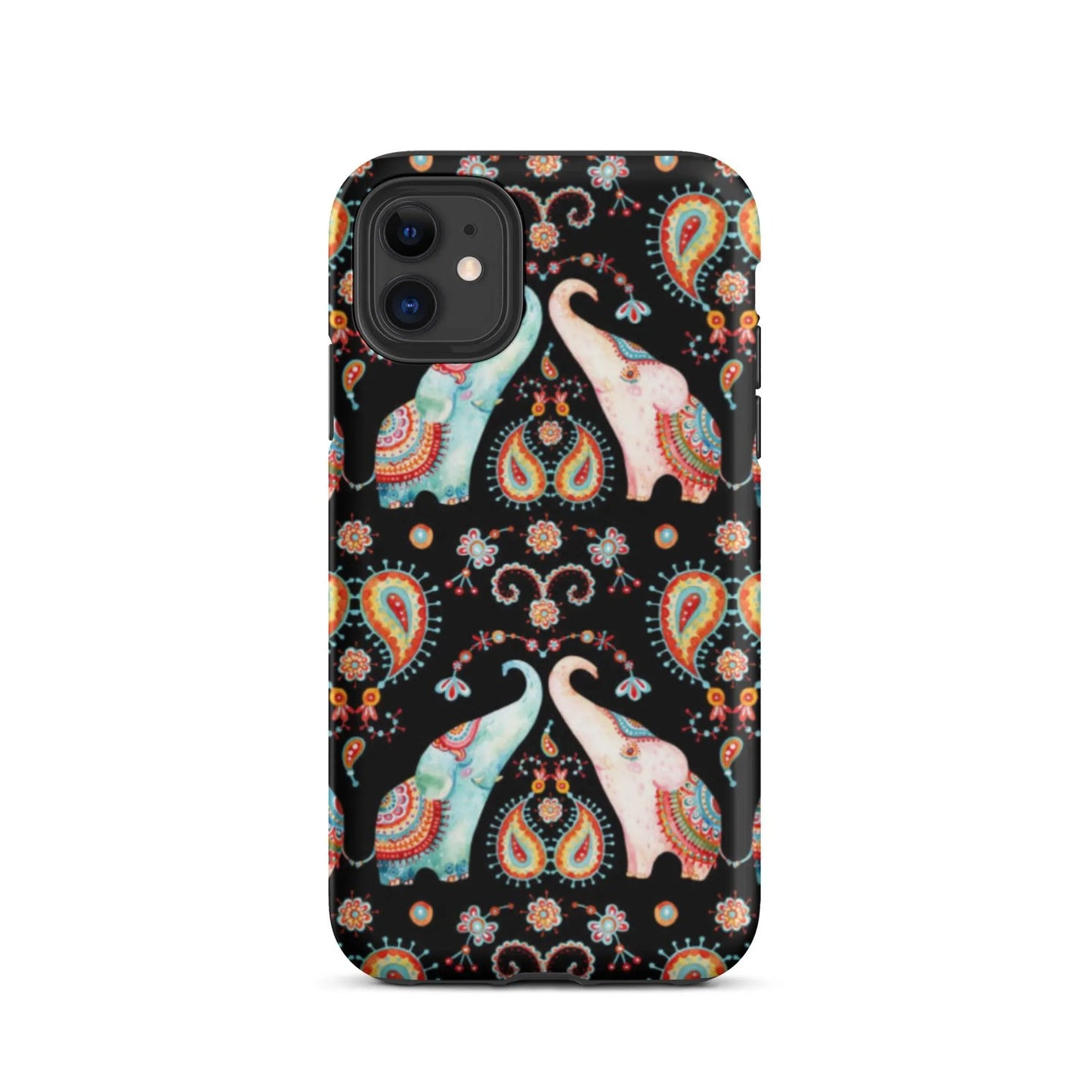 Indian Elephants Tough iPhone case - The Global Wanderer