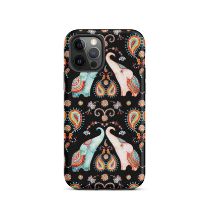 Indian Elephants Tough iPhone case - The Global Wanderer