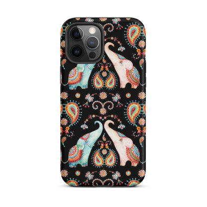 Indian Elephants Tough iPhone case - The Global Wanderer