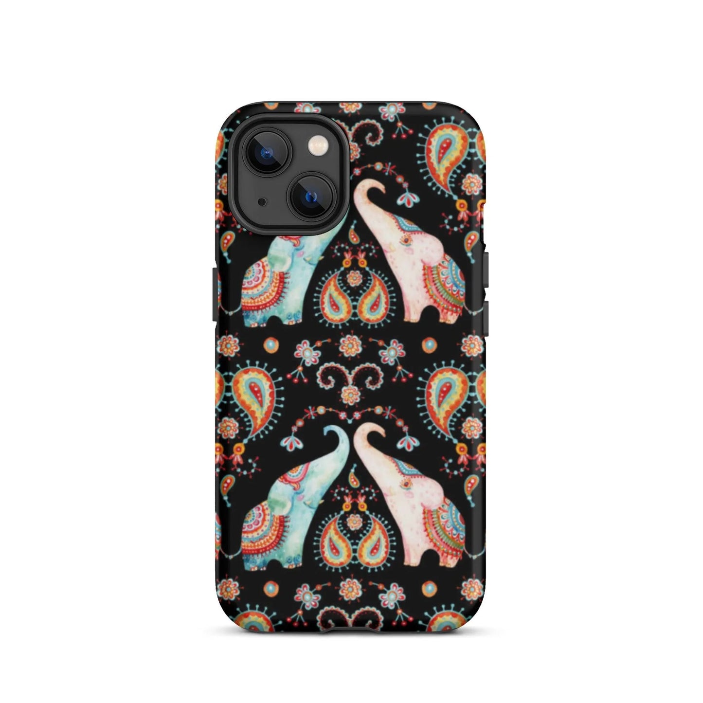 Indian Elephants Tough iPhone case - The Global Wanderer