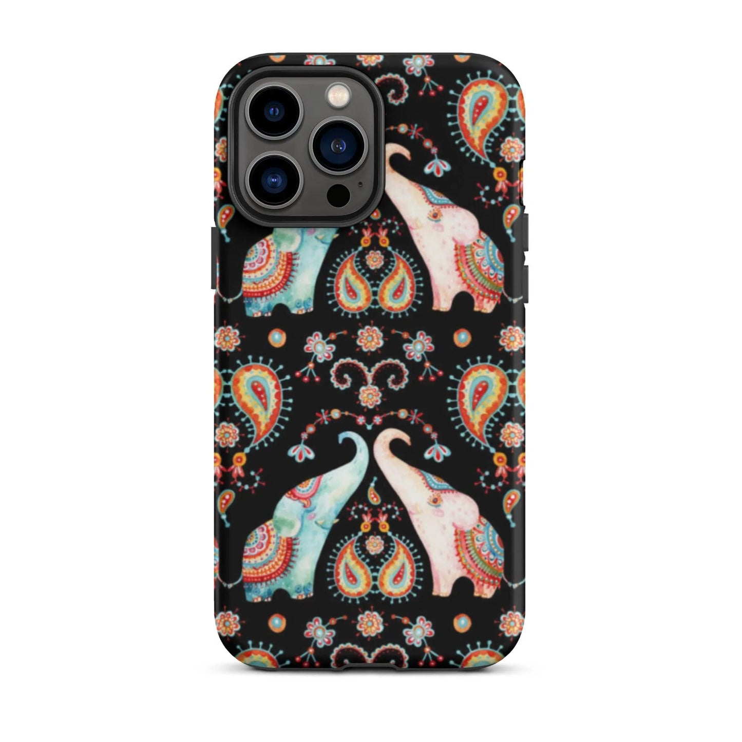 Indian Elephants Tough iPhone case - The Global Wanderer