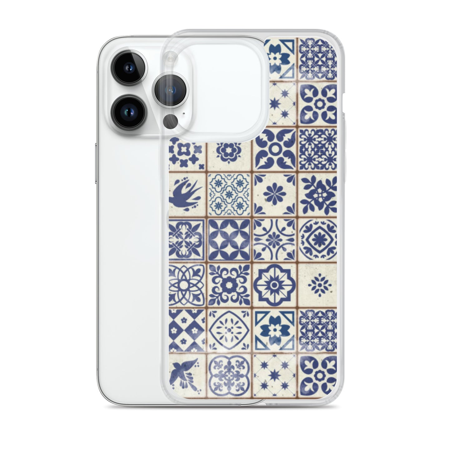 Portuguese Tile iPhone 14 Pro Max Case