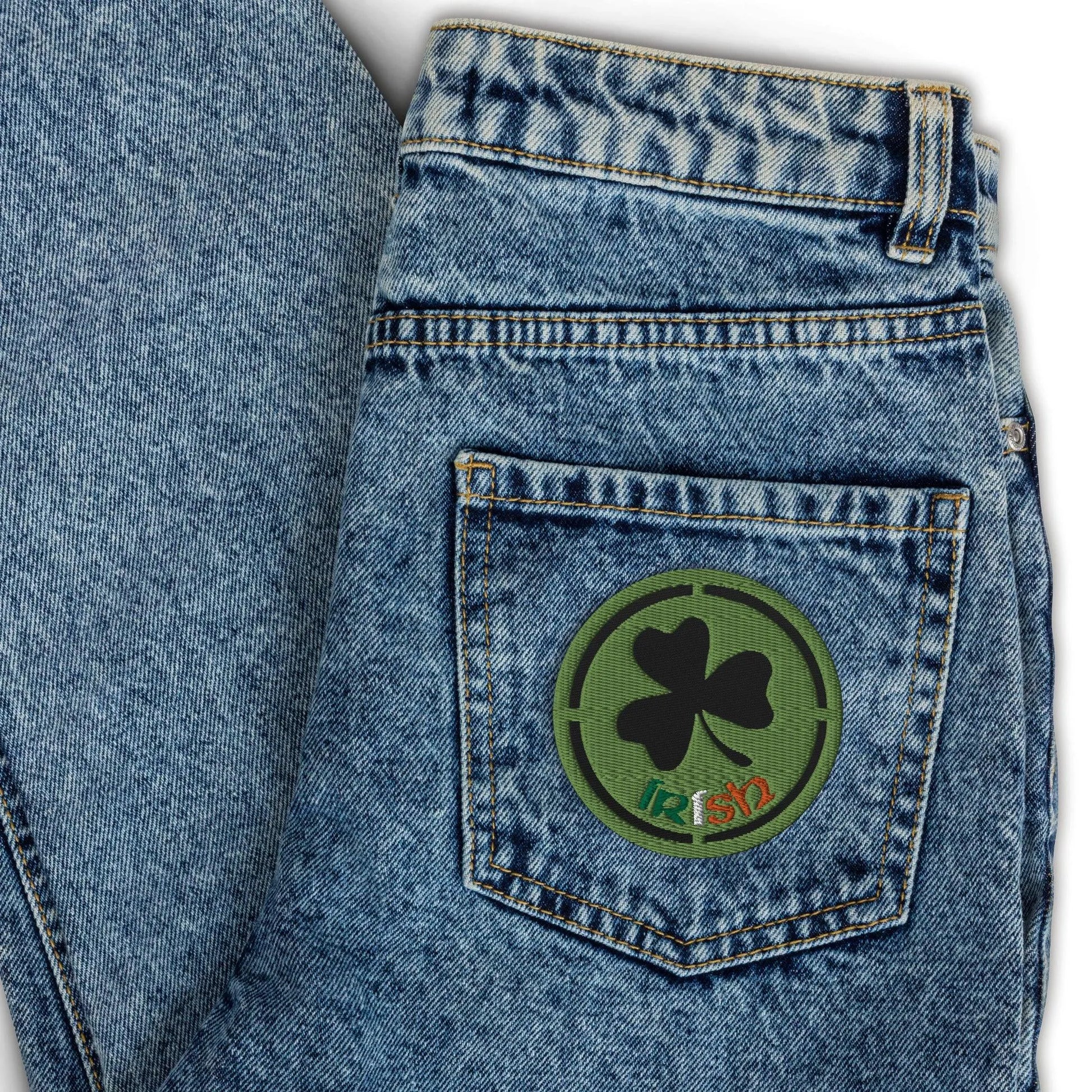 Irish Shamrock Embroidered Patch - The Global Wanderer