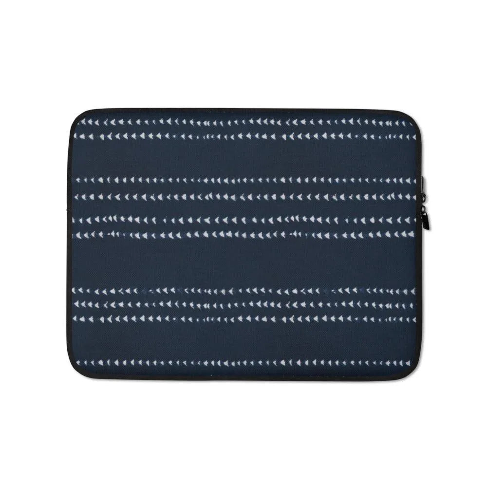 Japanese Shibori Laptop Case - The Global Wanderer