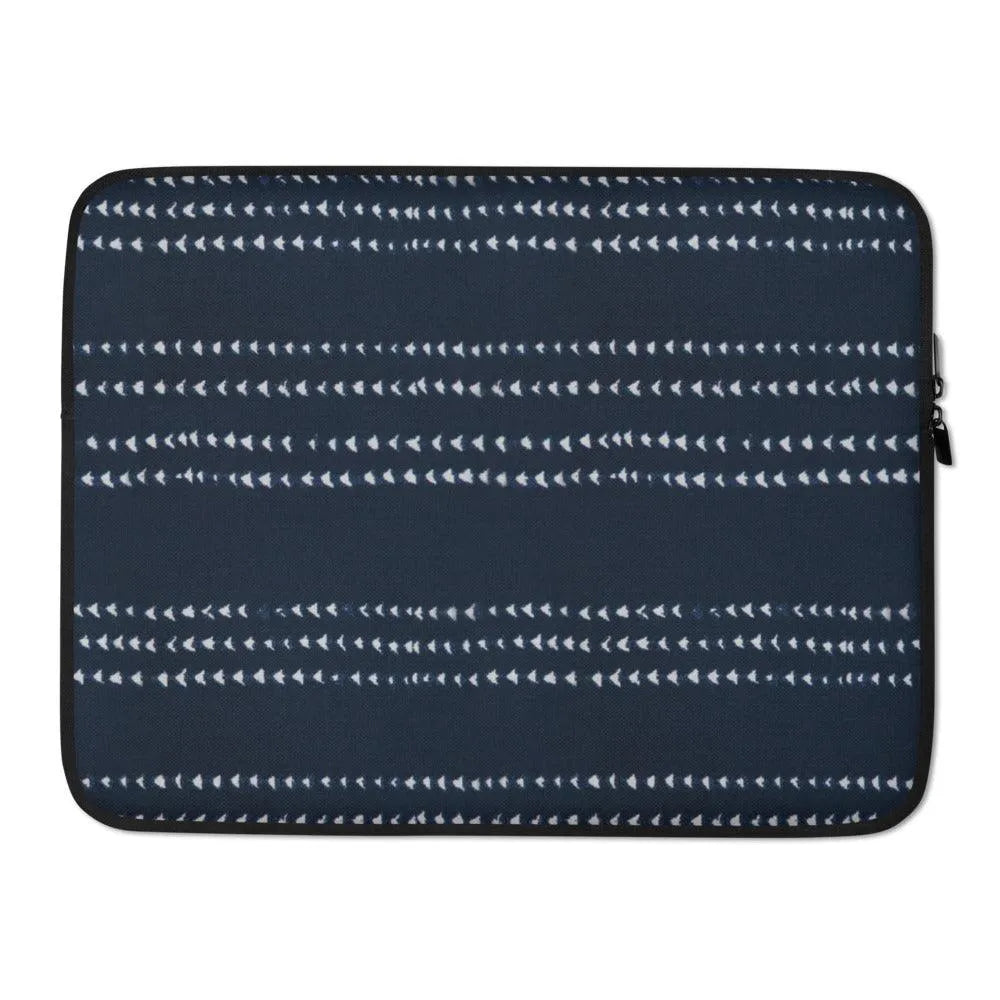 Japanese Shibori Laptop Case - The Global Wanderer