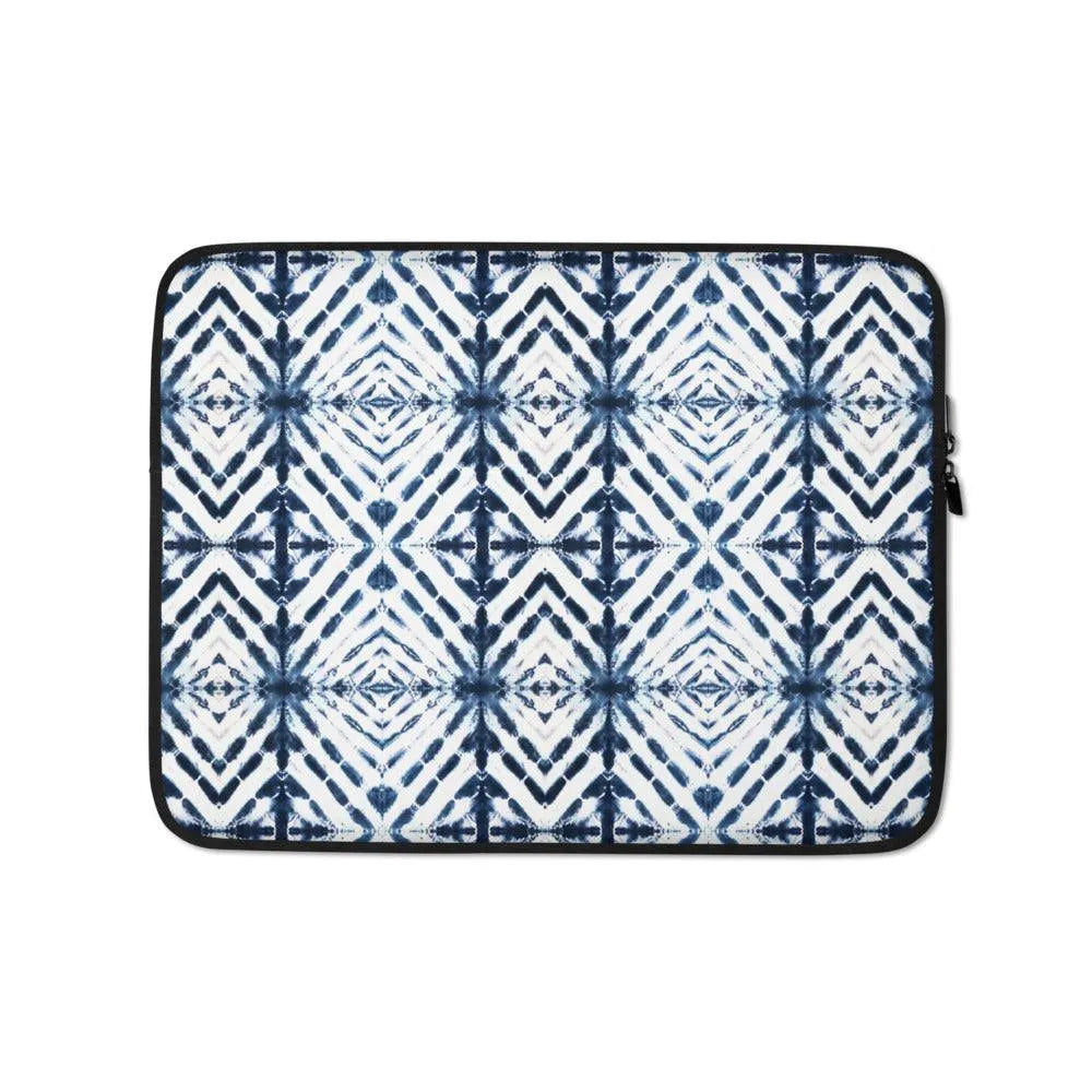 Japanese Shibori Laptop Case - The Global Wanderer