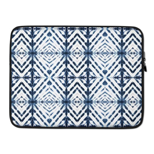 Japanese Shibori Laptop Case - The Global Wanderer