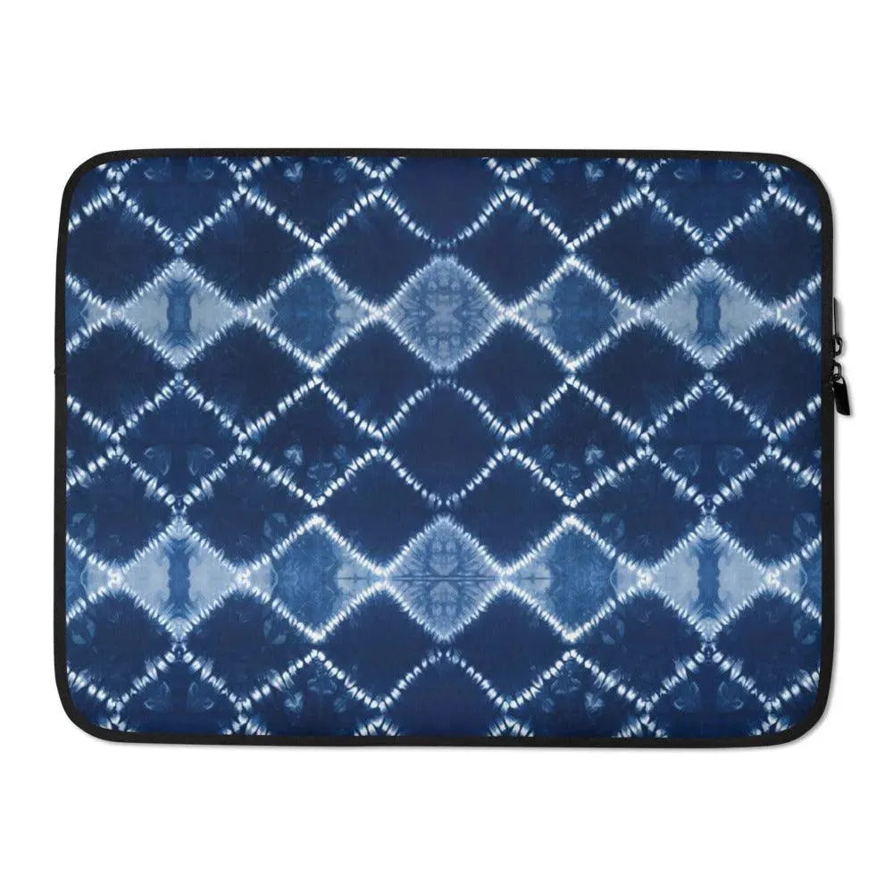 Japanese Shibori Laptop Case - The Global Wanderer