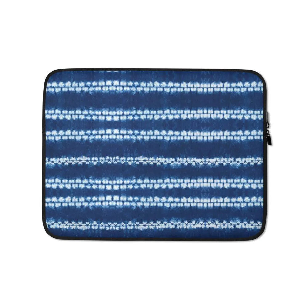 Japanese Shibori Laptop Case - The Global Wanderer