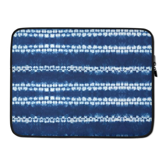 Japanese Shibori Laptop Case - The Global Wanderer