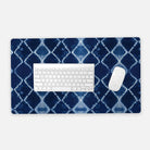 Japanese Shibori Print Desk Mat - The Global Wanderer