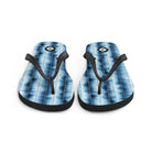 Japanese Shibori Print Flip Flops - The Global Wanderer