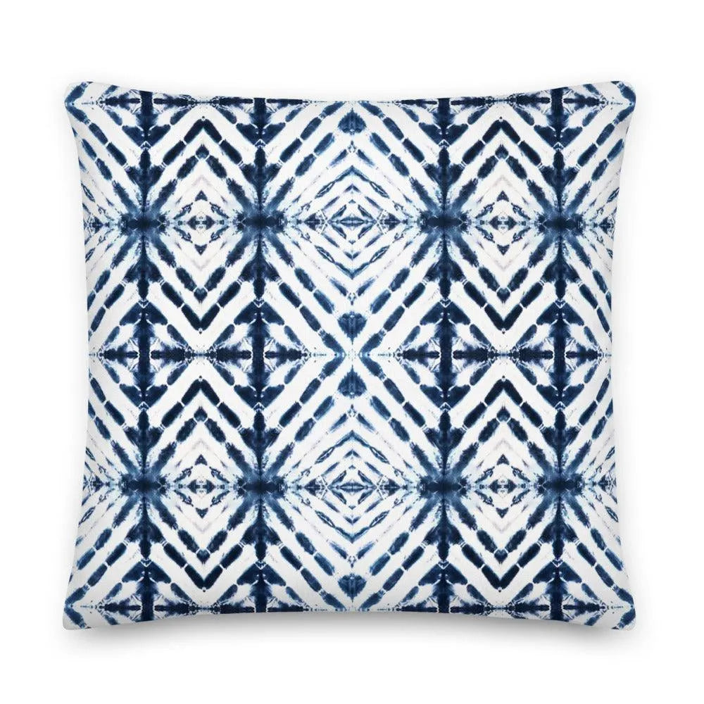 Japanese Shibori Print Pillow & Pillov Cover - The Global Wanderer