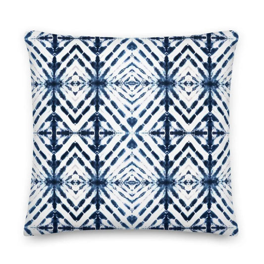 Japanese Shibori Print Pillow & Pillov Cover - The Global Wanderer