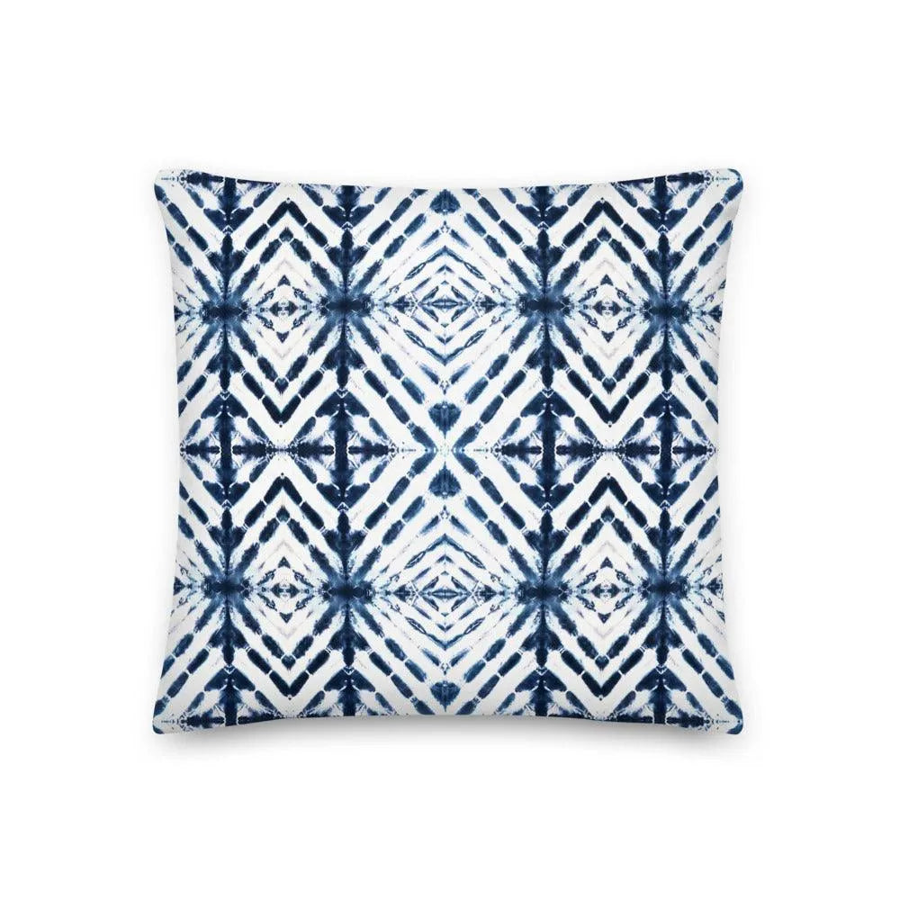 Japanese Shibori Print Pillow & Pillov Cover - The Global Wanderer