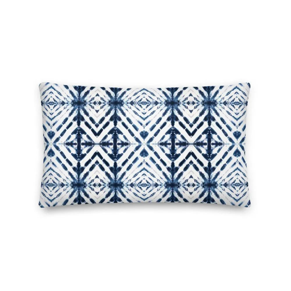 Japanese Shibori Print Pillow & Pillov Cover - The Global Wanderer